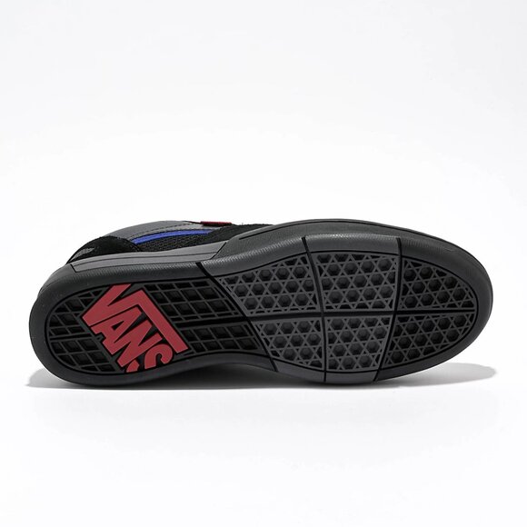 Vans Men's Skate Mixxa Suede Leather Shoes Black Grey size 10 NEW VN000CUYN42 - Picture 11 of 13